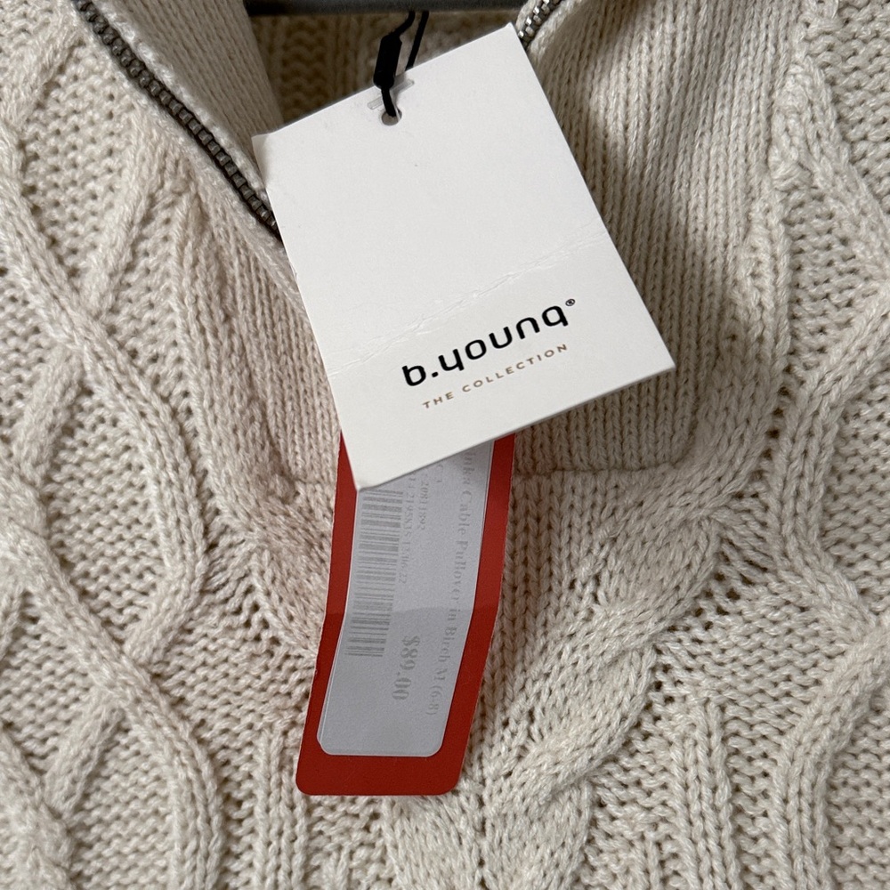 Tea Collection Cream Knit Sweater - Picture 3 of 4